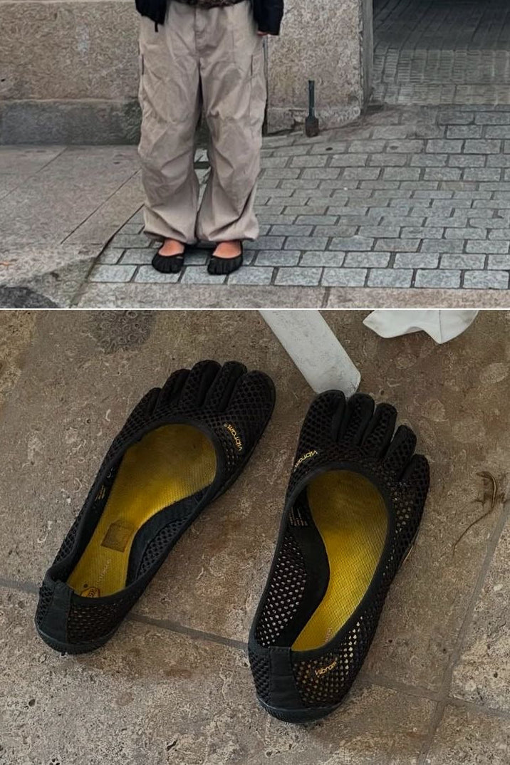 Vibram Five Finger Toe Shoes – ONYX | Groundedbae