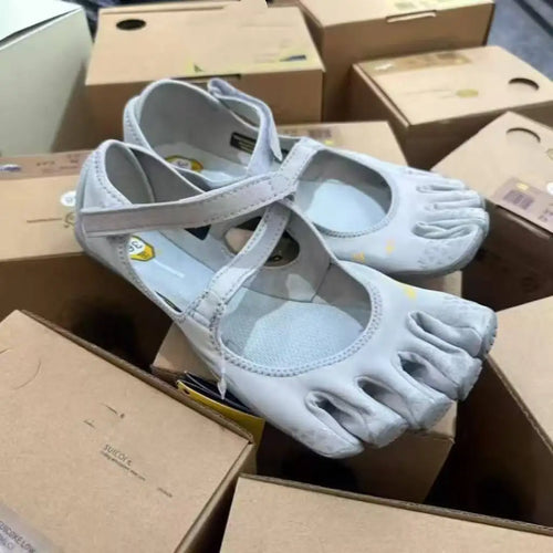 Vibram Five Finger Toe Shoes – Grey Mist | Groundedbae